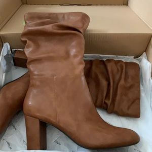 Chunky heel boots